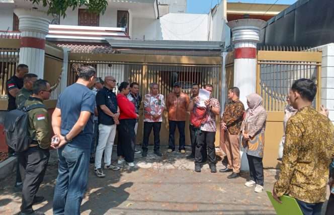 
 Tahapan penting menuju eksekusi sengketa lahan di Jalan Pahlawan Trip (dahulu Jalan Salak) Nomor 15, Kelurahan Oro-oro Dowo, Kecamatan Klojen, Kota Malang. (ist)