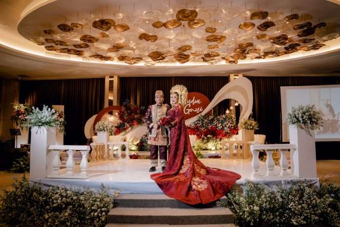 
 Wedding dengan busana Adat yang anggun dan elegan di Atria Hotel Malang. (ist)