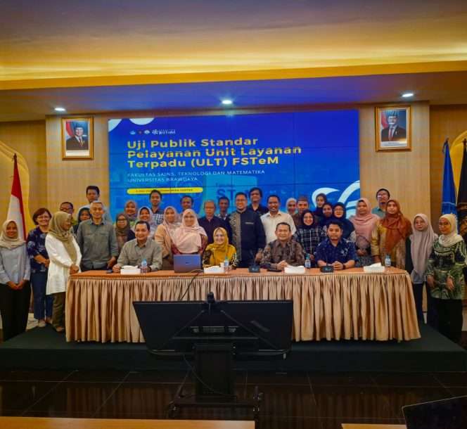
 Uji Publik Standar Pelayanan Unit Layanan Terpadu (ULT) Fakultas Sains, Teknologi, dan Matematika (FSTeM) Universitas Brawijaya (UB), Jumat (3/7/2026). (ist)