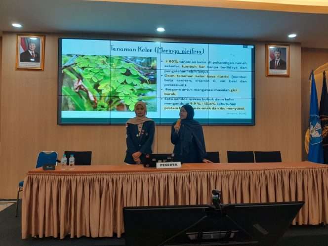 
 Salah satu tim saat mengikuti seleksi melalui skema pitch deck presentation di hadapan tiga dewan juri di Gedung MC Fakultas STeM UB, belum lama ini. (ist)
