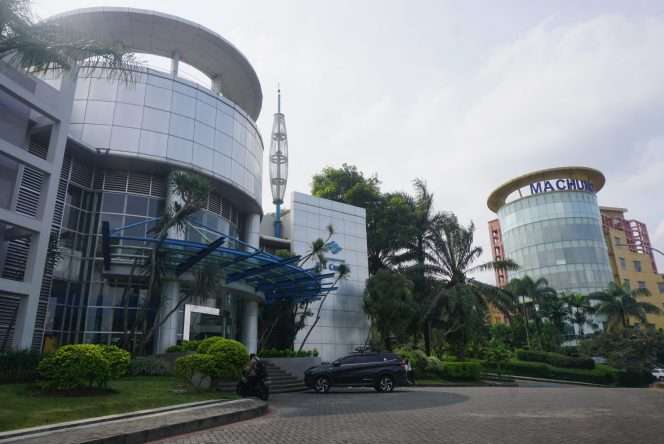 
 Universitas Ma Chung yang berlokasi di kawasan Villa Puncak Tidar, Karangwidoro, Kabupaten Malang. (Nedi Putra AW)  