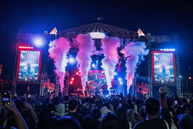 
 Kemeriahan Partilibur Caravan 2026 di kawasan Batu Night Spectacular (BNS), Kota Batu. (ist)
