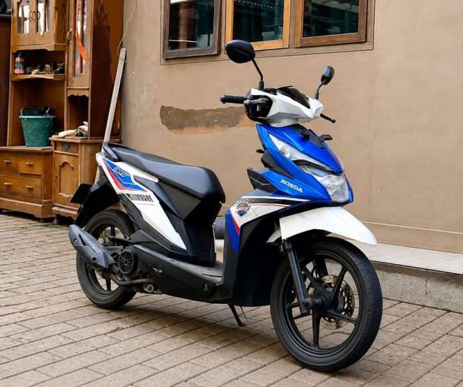 
 Seperti ini motor korban yang hilang. (ist)