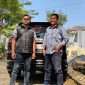 Kuasa hukum pelapor, Suwito, S.H., M.H bersama Bahas Dwi Wicaksono, S.H saat diwawancarai awak media usai mendampingi korban. (Yan)