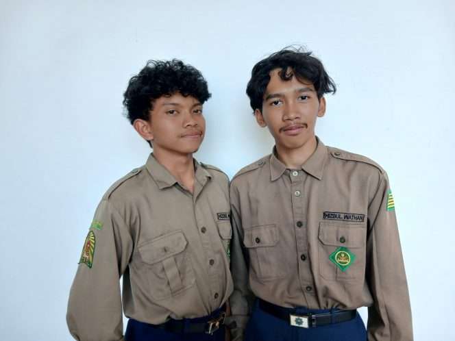 
 Aqshal dan Ibrahim Jauhary. (ist)
