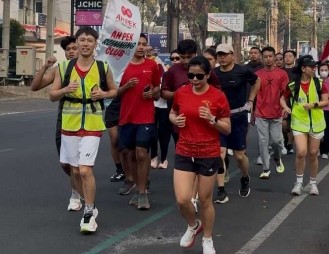 
 Kemeriahan AH PEK FUN RUN 3K bertema “Lari Bareng, Merdeka Bareng” pada Minggu, (16/8/2026).(ist)