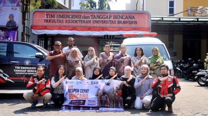 
 Gerakan kemanusiaan bagi masyarakat terdampak bencana di Nusa Tenggara Timur (NTT) yang mendapat dukungan dari sivitas akademika dan pimpinan UB. Pelaksanaannya juga merupakan kolaborasi antara Fakultas Kedokteran UB, Rumah Sakit Universitas Brawijaya (RSUB), serta Rumah Sakit Saiful Anwar Malang (RSSA). (ist)