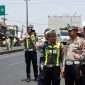 Satlantas Polres Malang melakukan kegiatan monitoring di titik blackspot sekitar Pos Polisi Lawang dan titik troublespot di wilayah Kepuharjo, Kecamatan Karangploso. (Humas Polres Malang)