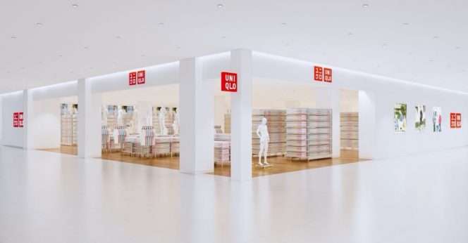 
 Gerai perdana UNIQLO di Malang akan berlokasi di lantai 1 Mall Olympic Garden (MOG) dengan luas mencapai 1.805 meter persegi. (ist)