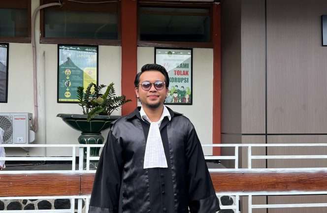 
 Penasehat Hukum AS, Haitsam Nuril Brantas Anarki, S.H. (ist)