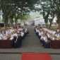 Perayaan yang unik dan penuh kehangatan di ulang tahun ke-14, BeSS Resort & Waterpark Hotel and Convention Malang, dengan konsep 
