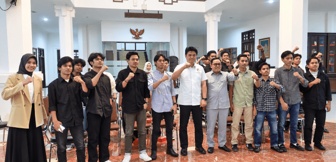 
 Kasatnarkoba Polresta Malang Kota Kompol Hendro Triwahyono usai mengikuti dialog publik bersama mahasiswa Reman Malang. (ist)
