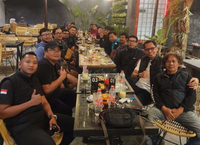 
 Kepala KPLP Lapas Kelas I Malang yang baru, Sahril Efendi, menggantikan Eksa Rahnuzulian, saat bersilaturahmi dengan awak media. (ist)