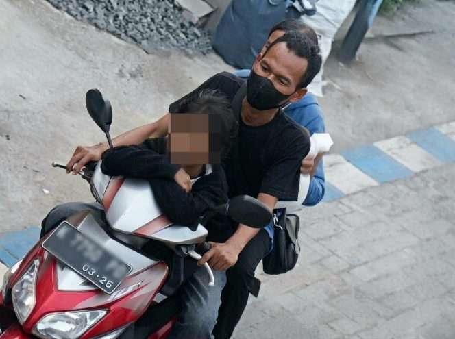 
 Aksi pelaku terekam kamera CCTV. (ist)