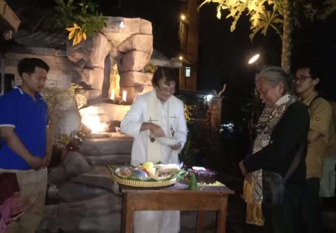 
 Kisah renovasi Gua Maria Los Brantas juga tidak lepas dari keterlibatan sejumlah pihak. (ist)