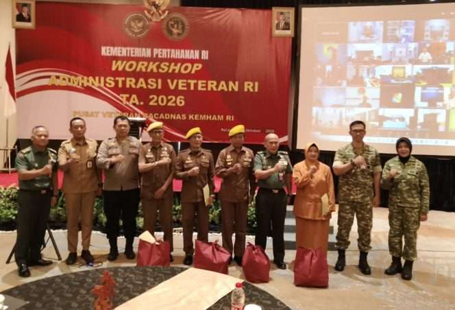 
 Kegiatan yang dibuka Kepala Pusat Veteran Babadnas Kemhan RI, Brigjen TNI Asep Tardiana Wachgi. (ist)