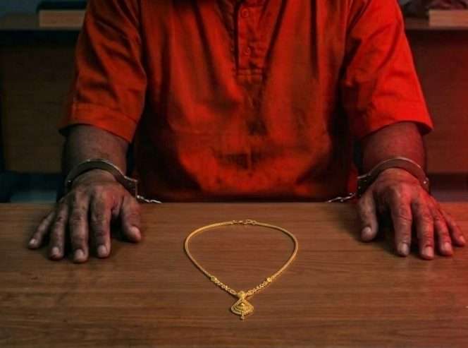 
 Ilustrasi pelaku pencurian kalung emas diamankan polisi. (AI Gemini)