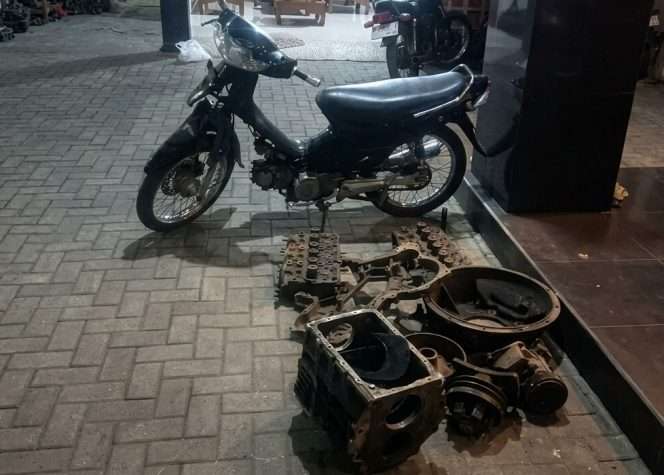 
 Barang bukti yang diamankan. (IG reskrimkab.malang)