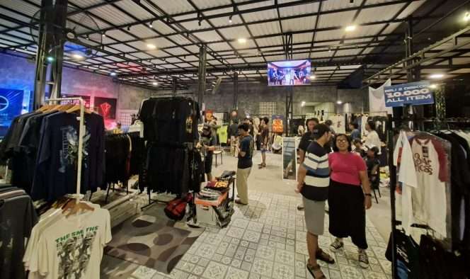 
 Event yang diinisiasi Everyday Band T-Shirt bekerja sama dengan Antz Music Studio ini merupakan bagian dari perayaan Global Band T-Shirt Day. (ist)