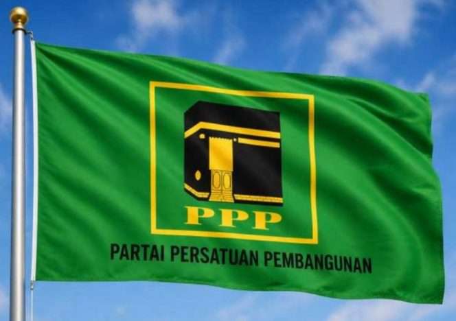 
 Bendera dan logo Partai Persatuan Pembangunan (PPP). (ist)