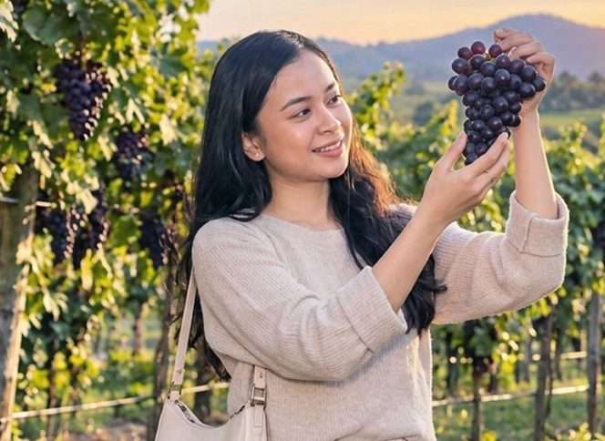
 Paket Oktober Sweet & Stay, menawarkan sarapan untuk dua orang, tiket masuk wisata petik anggur untuk dua orang, akses Wi-Fi gratis, serta fasilitas kolam renang hotel Whiz Prime Hotel Basuki Rahmat Malang. (ist)  