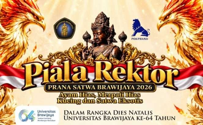 
 Piala Rektor Prana Satwa Brawijaya 2026 dalam rangka memperingati Dies Natalis ke-64 UB. (ist)  