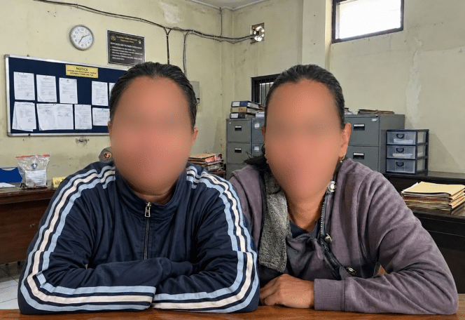 
 Dua terduga pelaku diamankan polisi. (IG Reskrim)